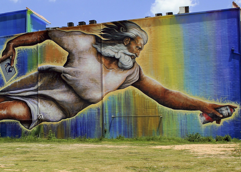 Divinely Inspired Graffiti Midtown Houston